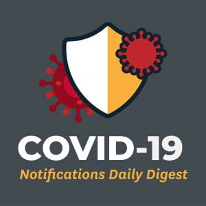 COVID notification icon